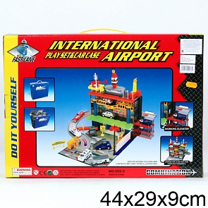 Игровой набор – Аэропорт, складывающийся (Shantou, B505321 (18)sim)